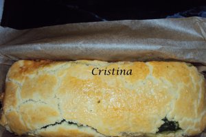 Aperitiv rulada cu spanac si telemea