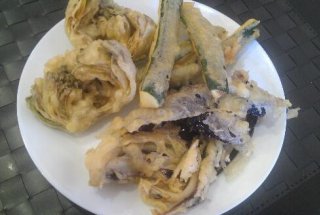 Aluat pentru legume prajite -tempura