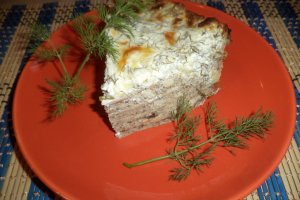 Aperitiv tort de clatite sarate