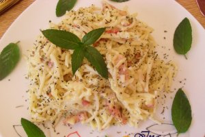 Paste carbonara