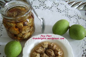 Dulceata de nuci verzi