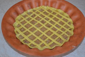 Desert tarta cu mere si nuci