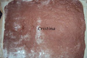 Desert prajitura cu foi si crema de vanilie