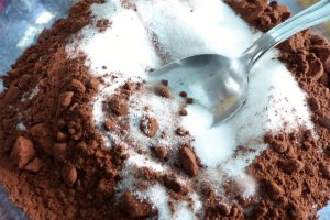 Desert prajitura Lamington - Tavalita cu cocos si ciocolata