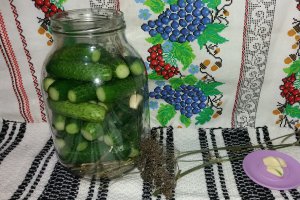 Castraveti murati in saramura