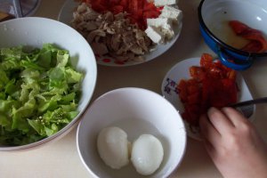 Salata cu pui