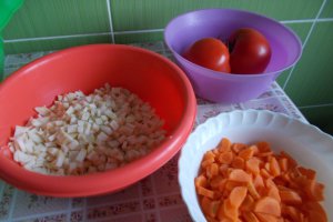Ciorbita cu mazare si radacinoase