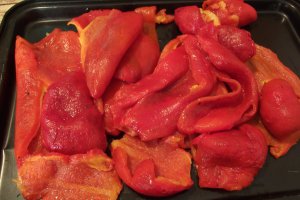 Dulceata de ardei iuti cu ardei copti