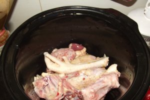 Supa Gogu-Pintenogu cu taitei de casa la slow cooker Crock-Pot