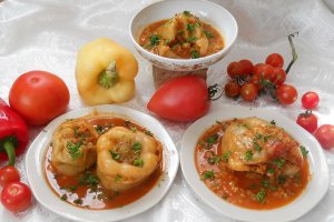 Ardei umpluti cu dovlecei