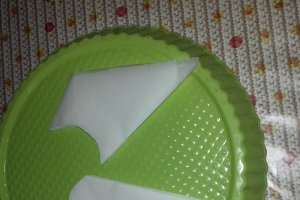 Desert tarta cu crema de vanilie si fructe