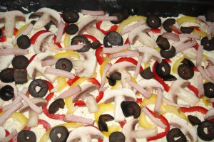 Aperitiv placinta colorata