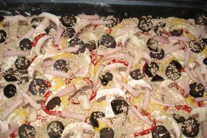 Aperitiv placinta colorata