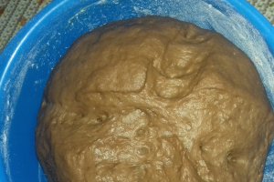 Desert placinte pufoase cu ciocolata