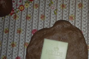 Desert placinte pufoase cu ciocolata