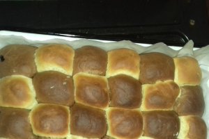 Desert placinte pufoase cu ciocolata