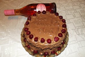 Desert tort cu visine ( reteta cu nr.1100 )