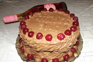 Desert tort cu visine ( reteta cu nr.1100 )