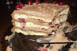 Desert tort cu visine ( reteta cu nr.1100 )