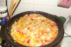 Sarmale si ardei umpluti de post la slow cooker Crock-Pot