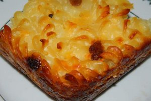 Budinca de paste cu cas