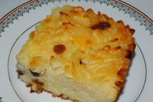 Budinca de paste cu cas