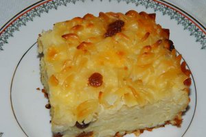 Budinca de paste cu cas