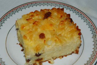 Budinca de paste cu cas