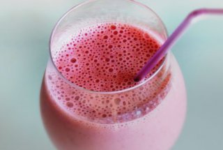 Milkshake de căpşuni