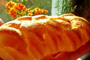Desert eclere cu crema de fructe de padure
