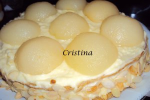Desert tort cu banane si pere