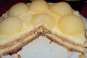 Desert tort cu banane si pere