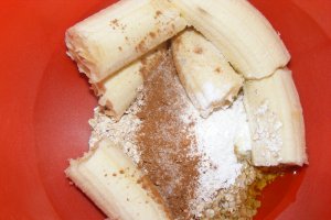 Desert fursecuri cu banane si fulgi de ovaz