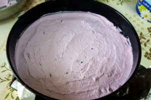 Desert cheesecake cu afine - reteta 700 si 7 ani de Bucataras