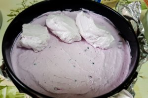 Desert cheesecake cu afine - reteta 700 si 7 ani de Bucataras