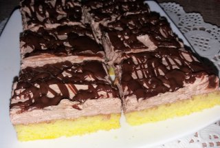 Desert prajitura Deliciu ciocolatos