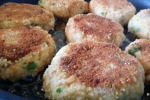 Chiftele din crab / Crab cake