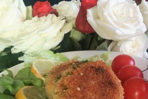 Chiftele din crab / Crab cake