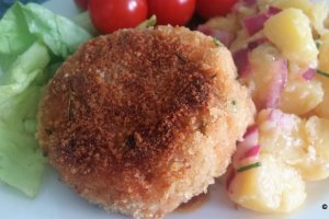Chiftele din crab / Crab cake