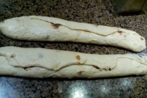 Desert cozonac moldovenesc cu crema de nuca si ciocolata