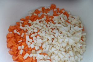 Supa de post, din legume si frecatei