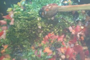 Ciorba moldoveneasca de perisoare, cu legume proaspete
