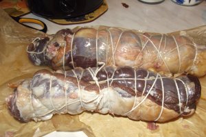 Rulada de porc la slow cooker Crock-Pot
