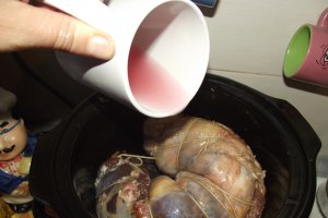Rulada de porc la slow cooker Crock-Pot