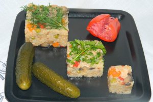 Pilaf cu pui si legume la slow cooker Crock-Pot