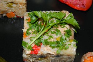 Pilaf cu pui si legume la slow cooker Crock-Pot