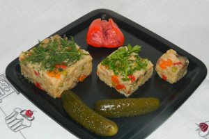 Pilaf cu pui si legume la slow cooker Crock-Pot
