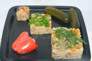 Pilaf cu pui si legume la slow cooker Crock-Pot