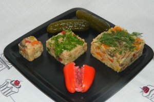 Pilaf cu pui si legume la slow cooker Crock-Pot