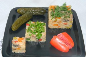 Pilaf cu pui si legume la slow cooker Crock-Pot